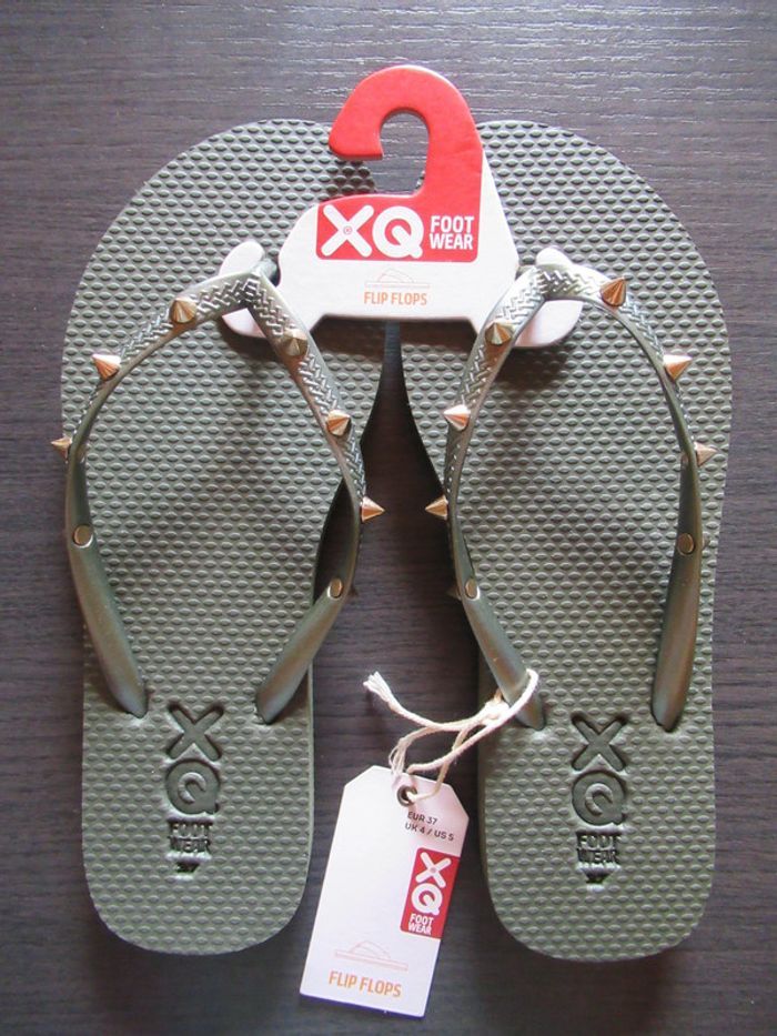 Tongs XQ Footwear fille / femme 37 neuves Flip Flops