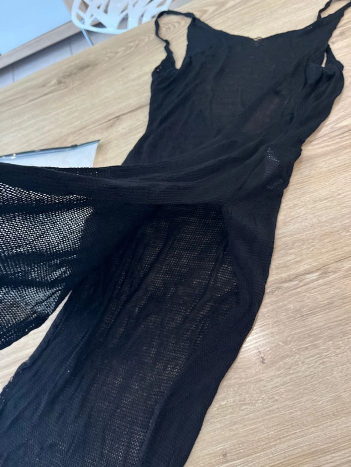 Robe de plage en maille ouverte des deux côtés taille Xs shein neuf sous blister - photo numéro 3