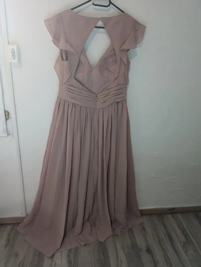 Robe rose demoiselle d'honneur - photo numéro 2