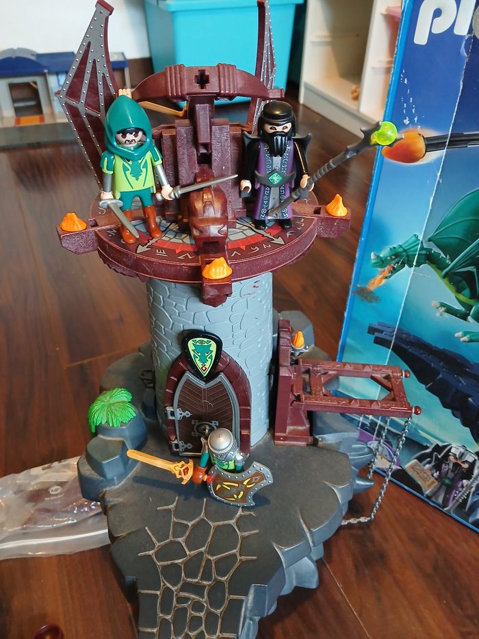 Playmobil donjon du dragon vert - photo numéro 2