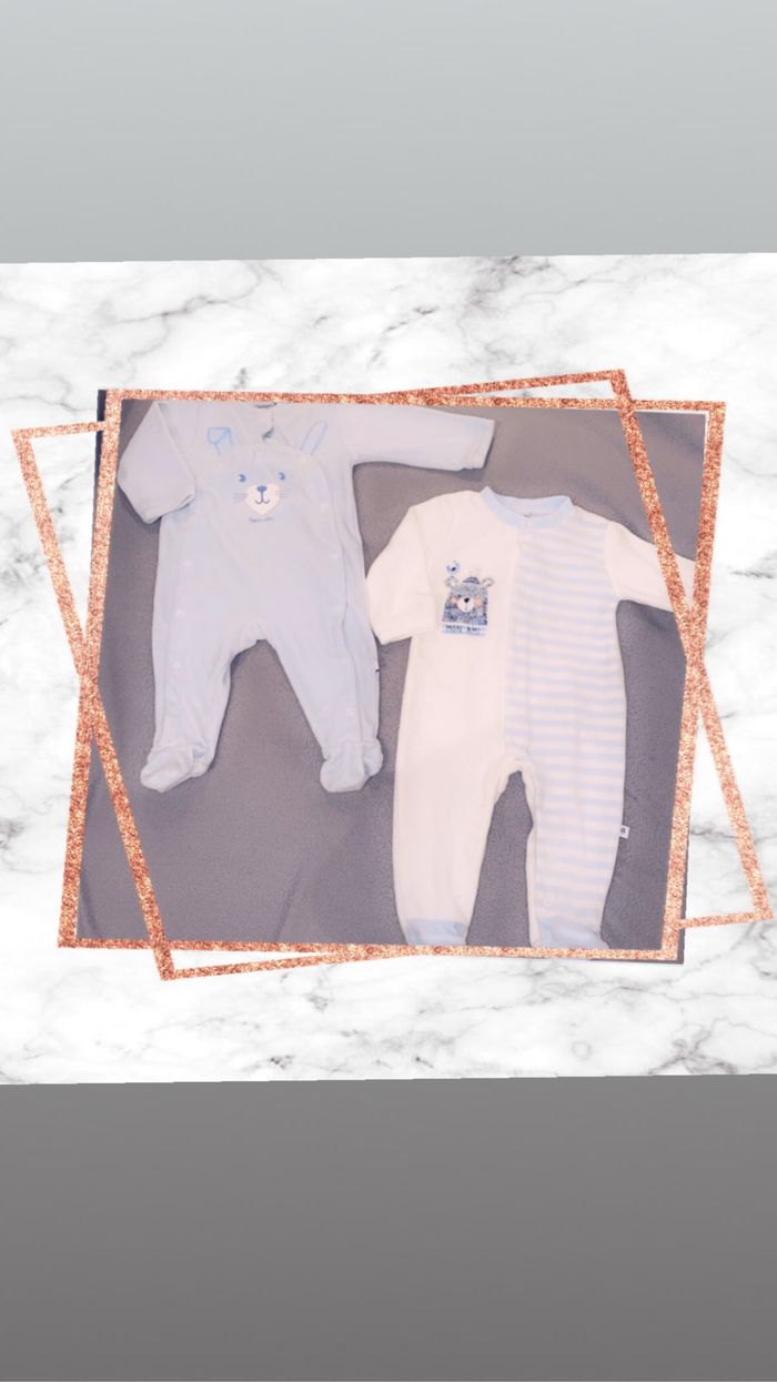 Lot de 2 pyjamas 6 mois