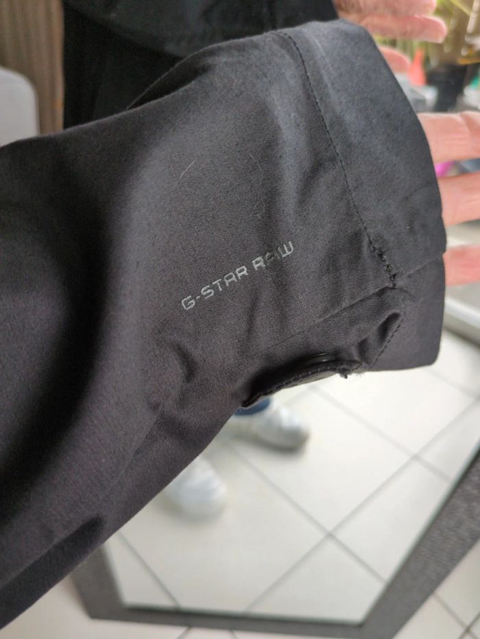 Trench coton noir G star raw XL - photo numéro 17