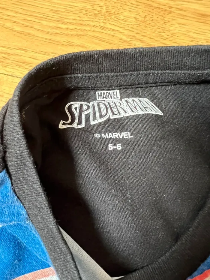 Pyjama léger Spiderman 5-6 ans - photo numéro 4