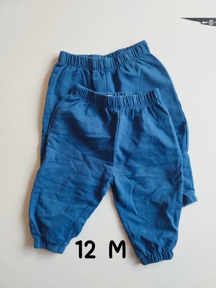 Lot de joggings bébé garçon 12 mois