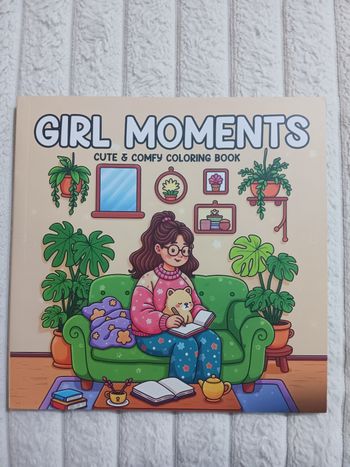 Livre de coloriage Cozy Girl Moments – Coloriage détente pour enfants ou adultes