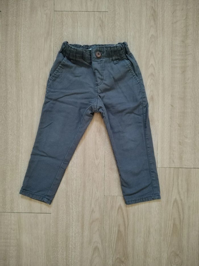 Pantalon style chino doublé 2 ans