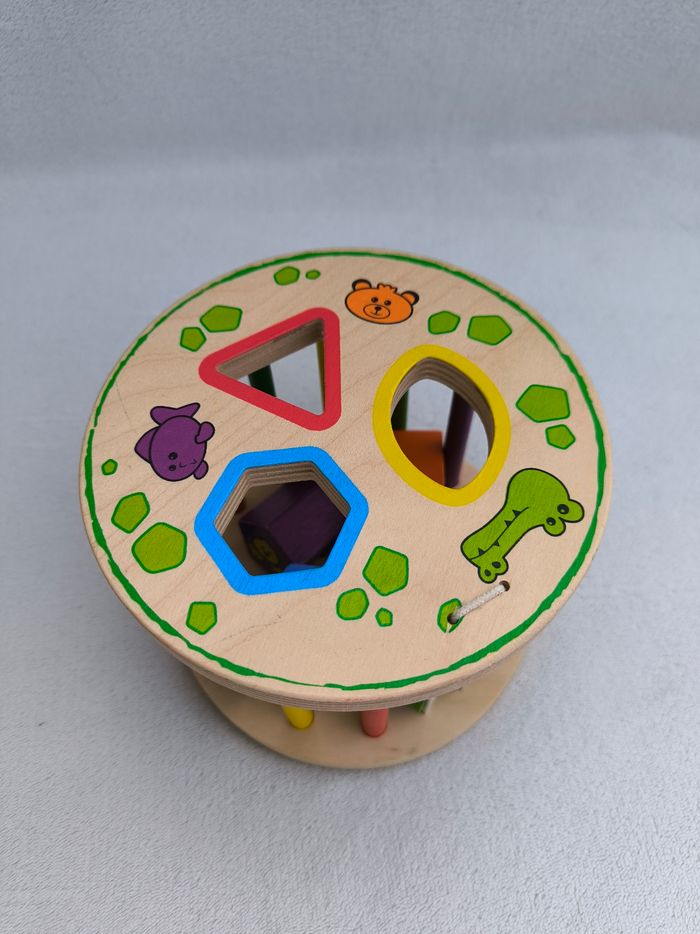 Jouet d'éveil en bois - photo numéro 2