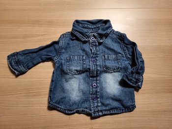 Chemise en jeans taille 6 mois