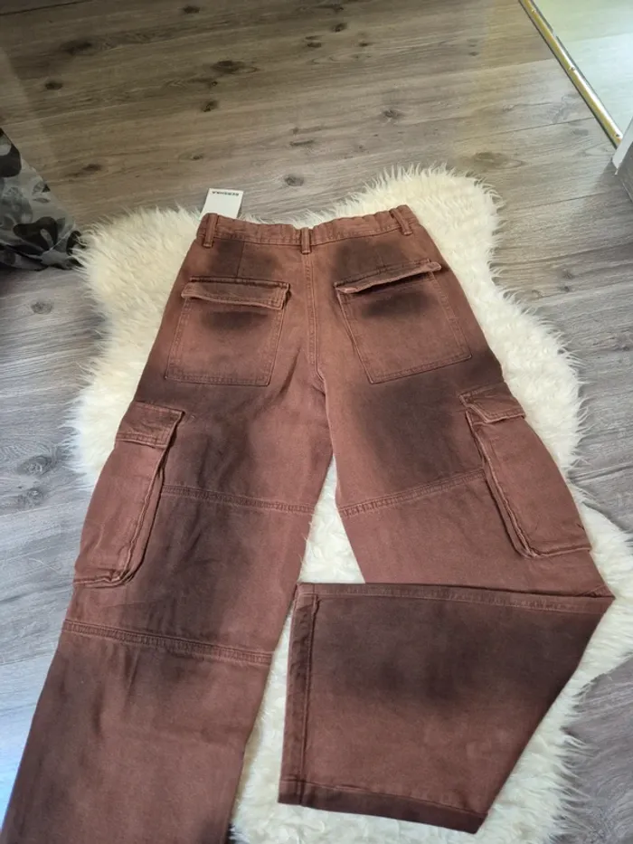 Pantalon baggy cargo pour homme T. 36 - photo numéro 5