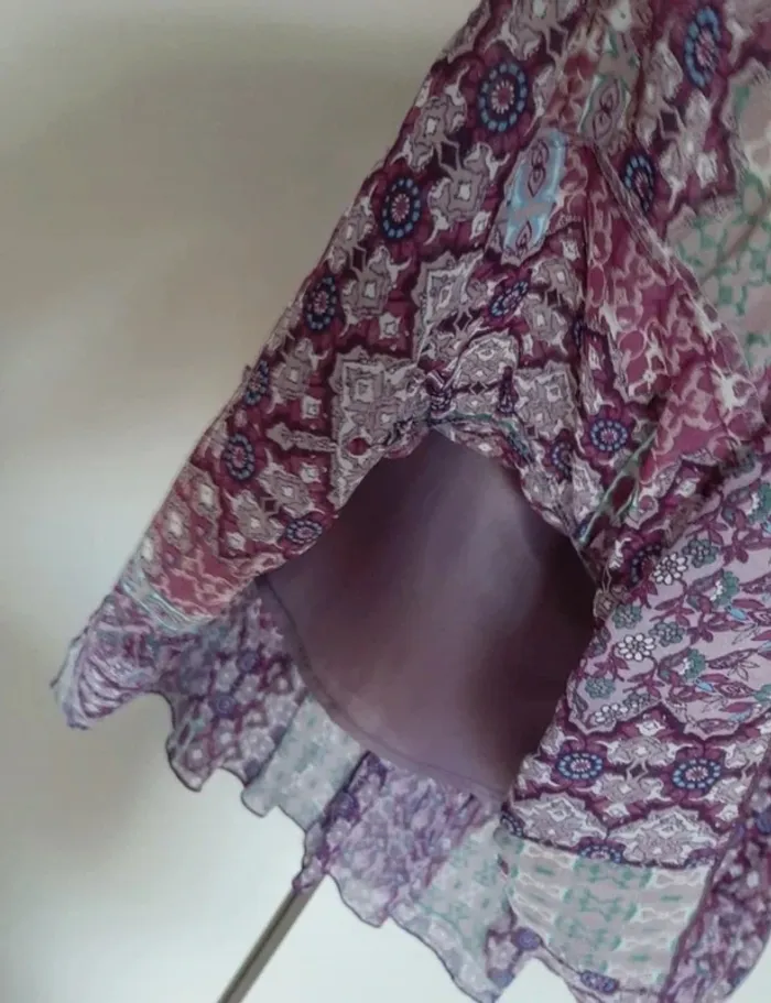 Jupe mauve Cassis - photo numéro 3