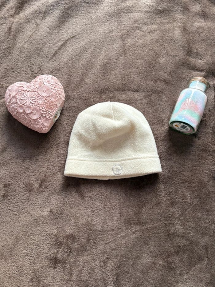 🌹 Bonnet blanc / crème 🌹 - photo numéro 2