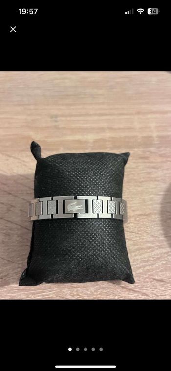 Bracelet lacoste - homme / femme - état neuf (sans boîte)