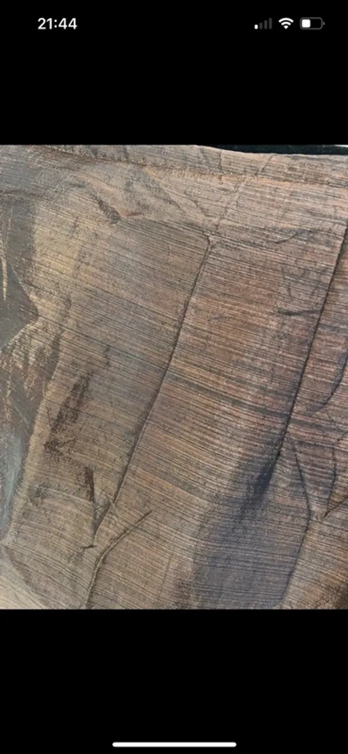 Jupe longue taffeta marron - photo numéro 3