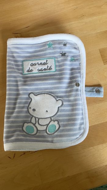 Protège carnet de santé en tissu