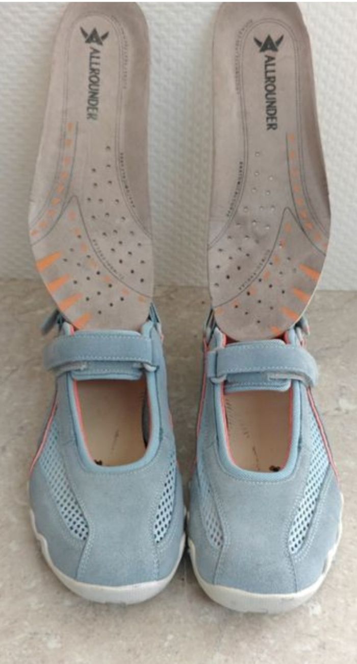 Basket respirante bi-matiere Allrounder/Mephisto taille 38 état proche du neuf