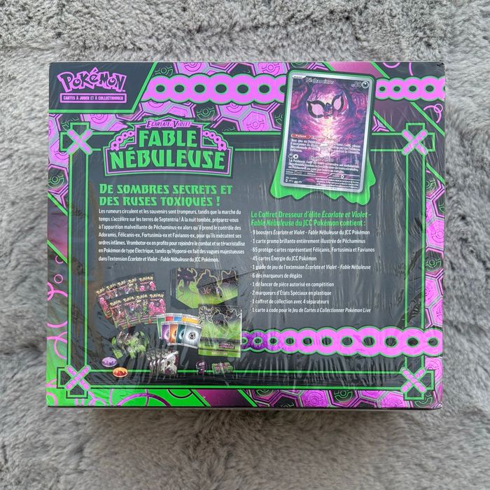 Coffret Dresseur Élite Ev6.5 - ETB Fable Nébuleuse Fr - photo numéro 2
