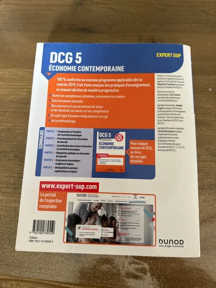 Livre, économie contemporaine dcg 5 - photo numéro 3