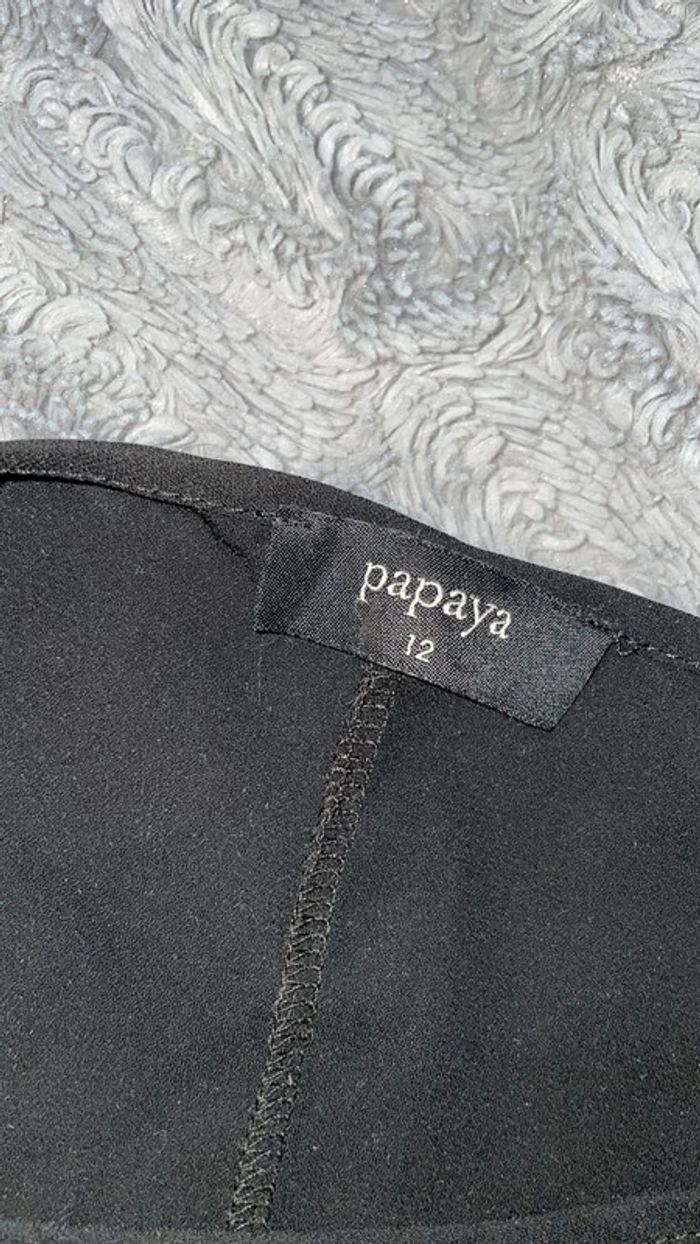 Haut Papaya épaules nue taille 40 - photo numéro 2