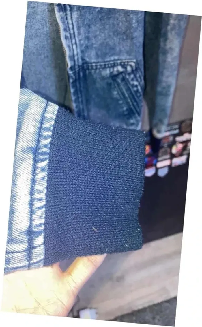 Veste en jean à capuche Urban Classics taille S - photo numéro 5