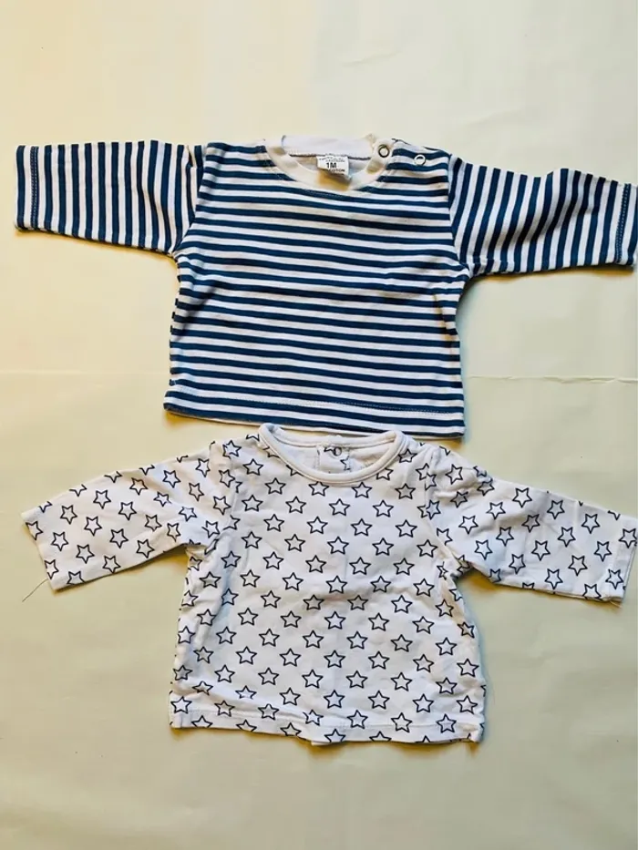 T-shirts garçon 1 mois