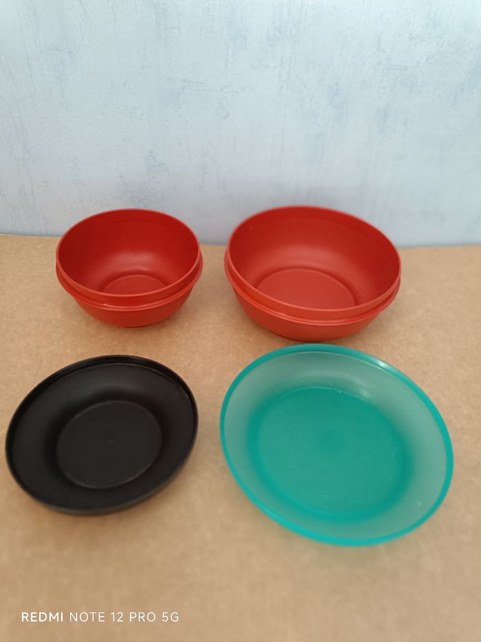 Bols vintage Tupperware ( 400 + 650 ml) - photo numéro 4