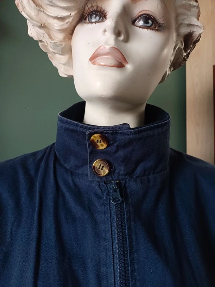 Blouson bleu vintage L - photo numéro 9