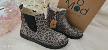 Bottes Bottines Cuir Zip Mod8 T36