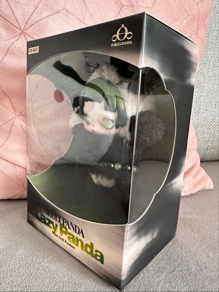 Skullpanda Lazy Panda plush pendant - photo numéro 5