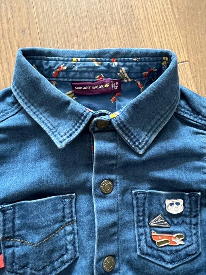 Chemise en jean - photo numéro 2