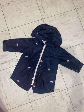Parka bleu marine