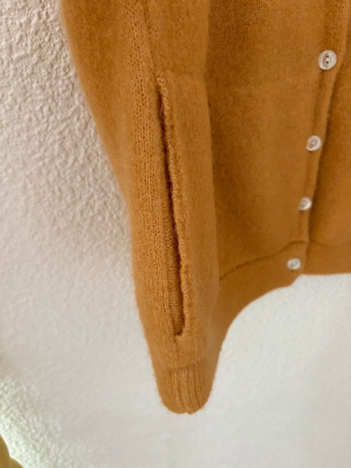 Gilet sans manches American Vintage Vitow moutarde / taille M - photo numéro 4
