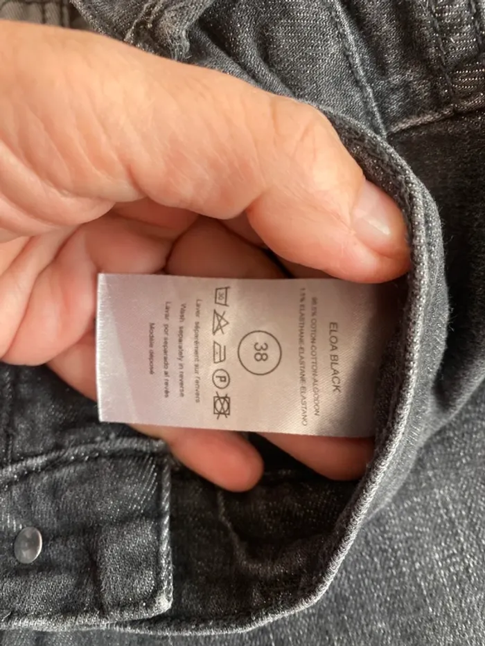Jeans noir  Les petites - photo numéro 4