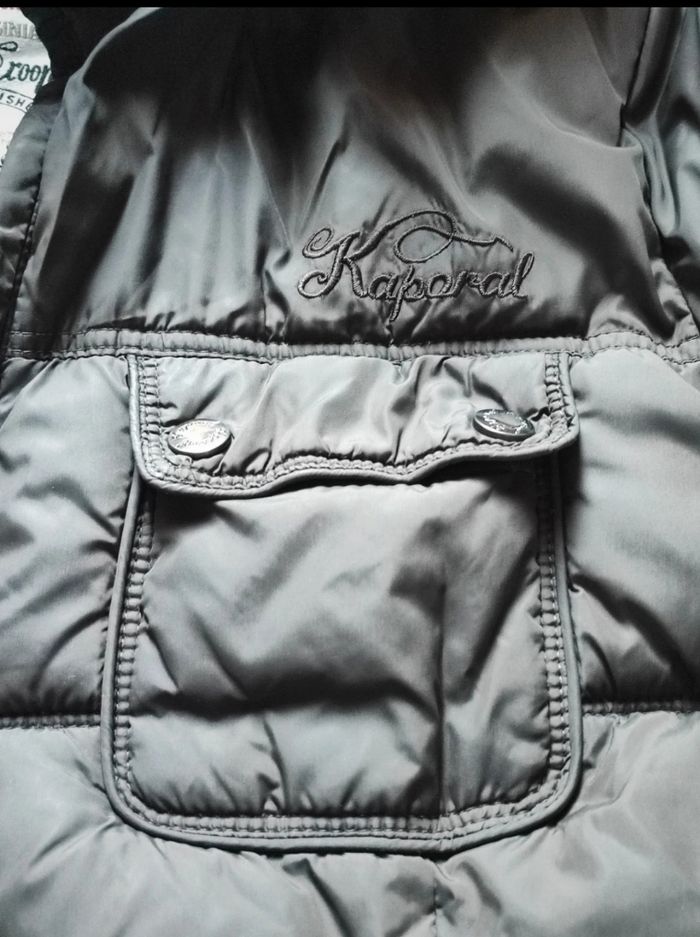 Manteau long Kaporal XL taille comme du M/L kaki - photo numéro 3