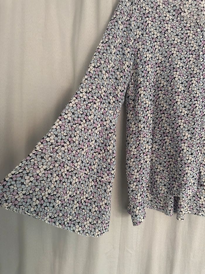 Blouse à fleurs - photo numéro 2