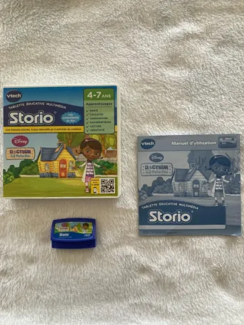 Jeu storio Docteur Peluche