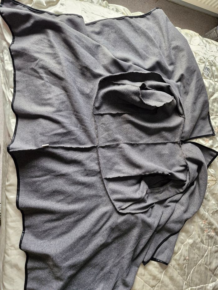 Magnifique veste drapée croisé déco zip - photo numéro 5