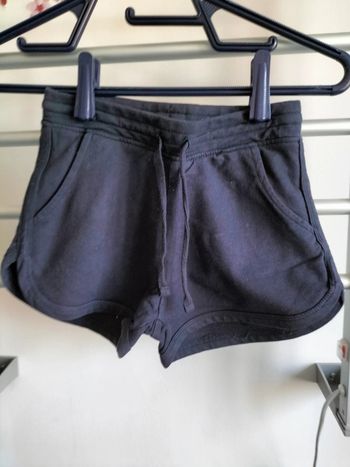 Short en coton court bleu marine Monoprix 10 ans