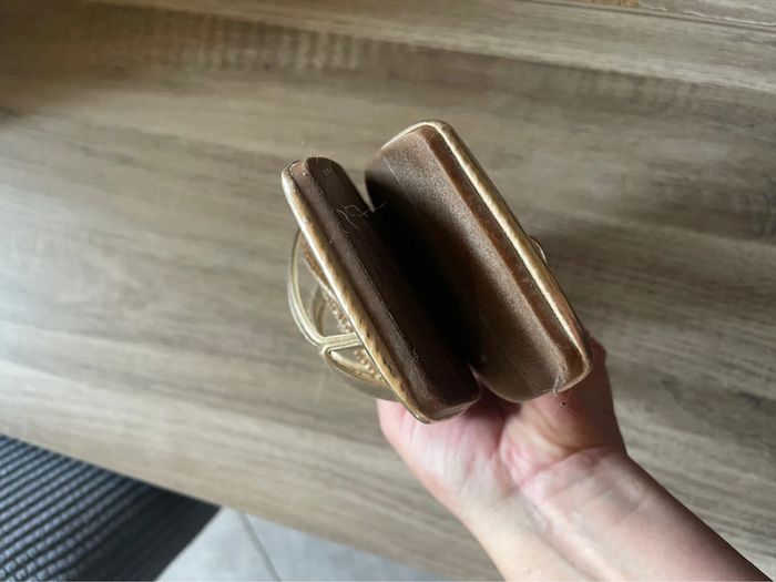 Mules tong nu pieds doré pointure 37 - photo numéro 5