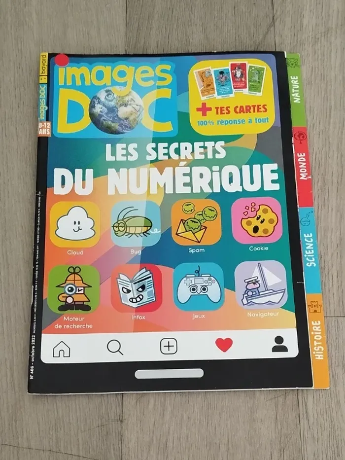 Lot de 6 magazines Images Doc année 2022-23-24 L067 - photo numéro 5