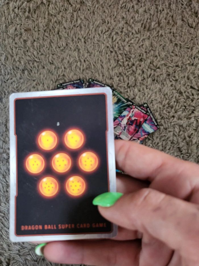 Lot de cartes dragon Ball super card game - photo numéro 2