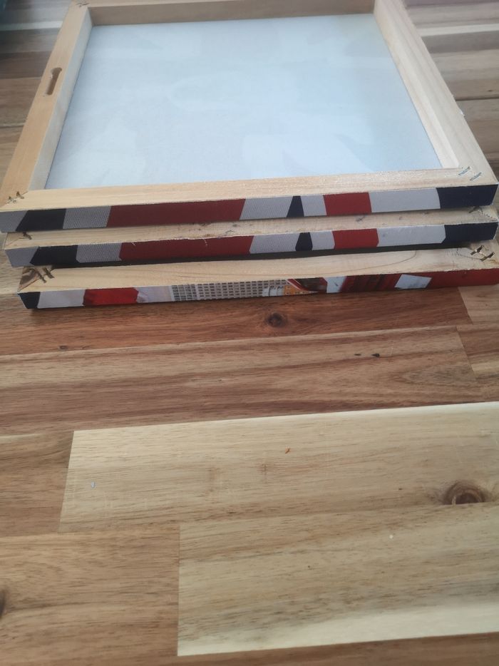 Lot de 3 toiles thème angleterre - photo numéro 5