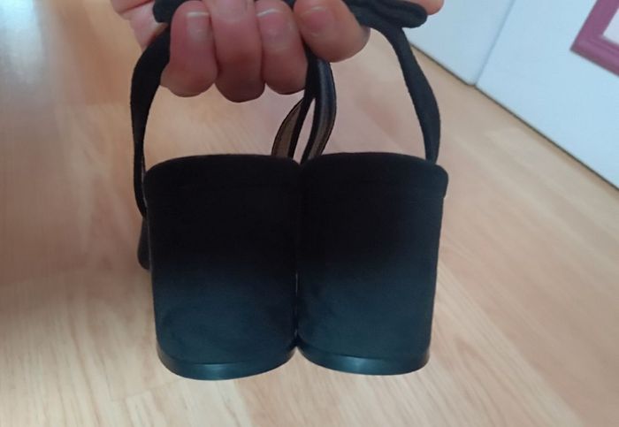 Ballerines noires daim GB p.37 neuves - photo numéro 7