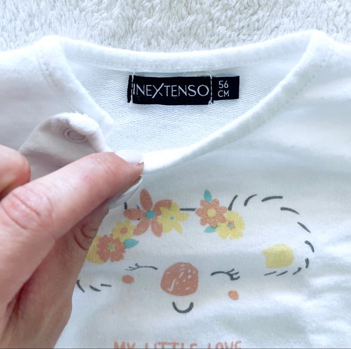 ensemble jogging et tee-shirt manches longues « In Extenso » taille 3 mois - photo numéro 3