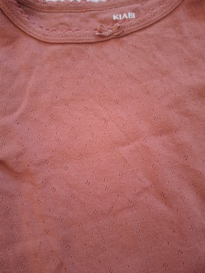 Lot de 2 tee-shirt maillot de corps fille kiabi  - 6 ans NEUF - photo numéro 3