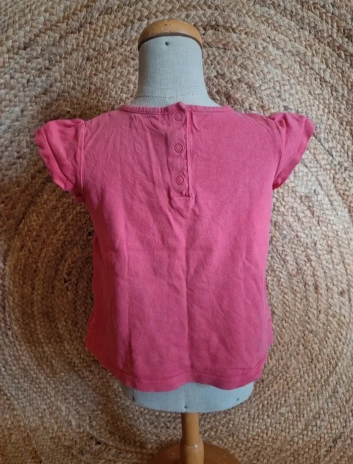 Lot de 12 vêtements fille tee short, pulls, gilets, robe, leeging 23 mois - photo numéro 13