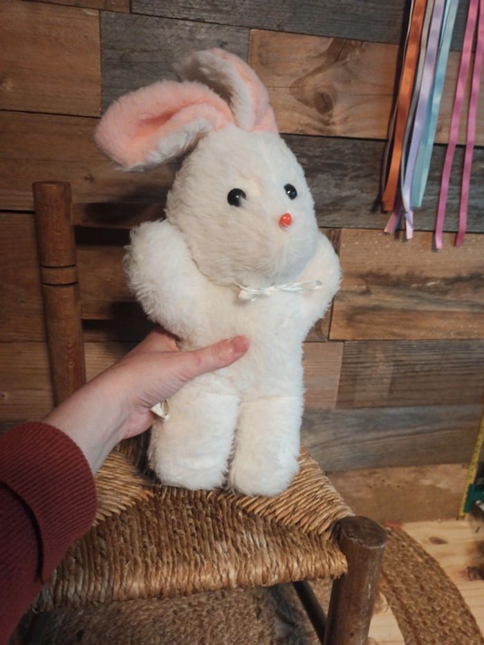 peluche lapin Chamti vintage - photo numéro 5