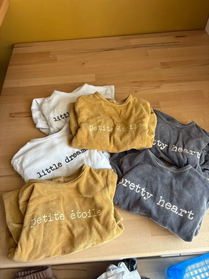 Lot de 6 pijamas