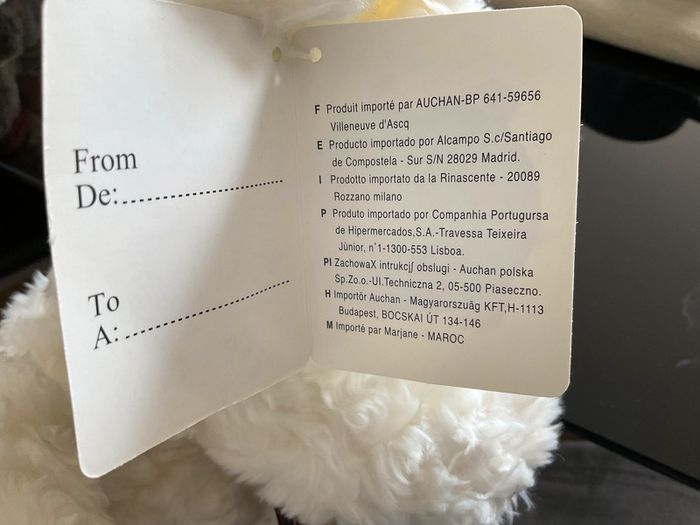 Ours blanc neuf - photo numéro 5