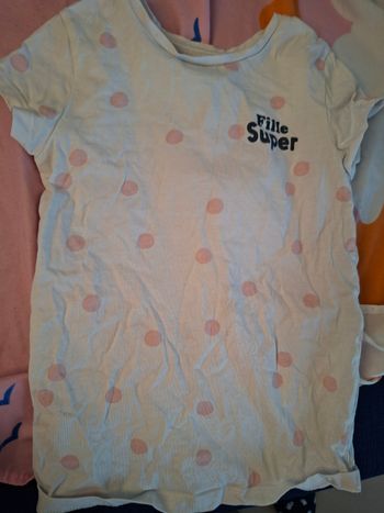 T shirt 8 ans fille super