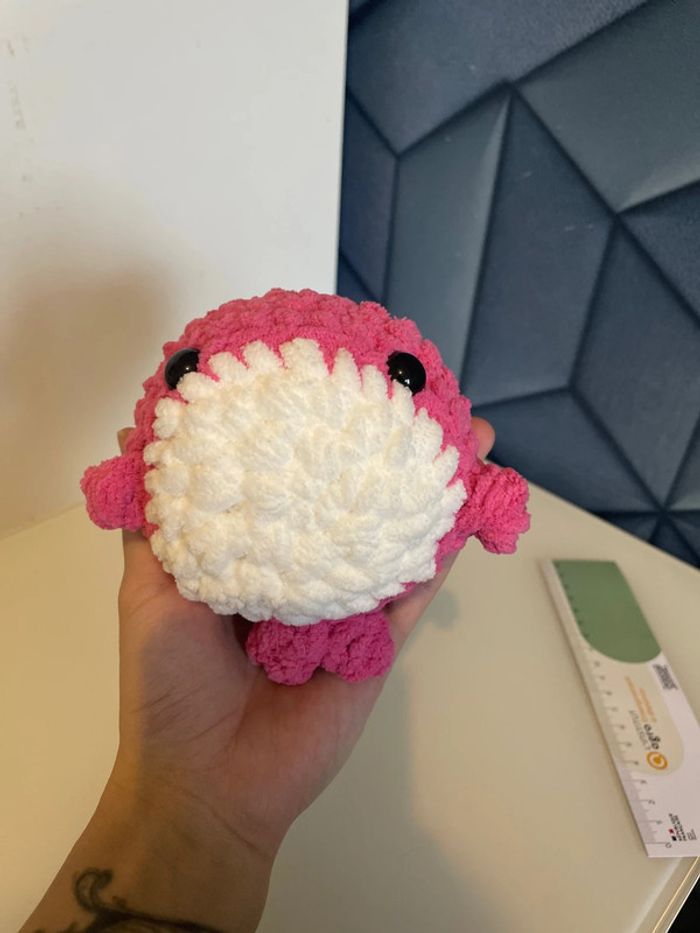 Baleine rose amigurumi - photo numéro 6